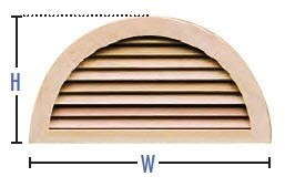 Half-Circle Vents